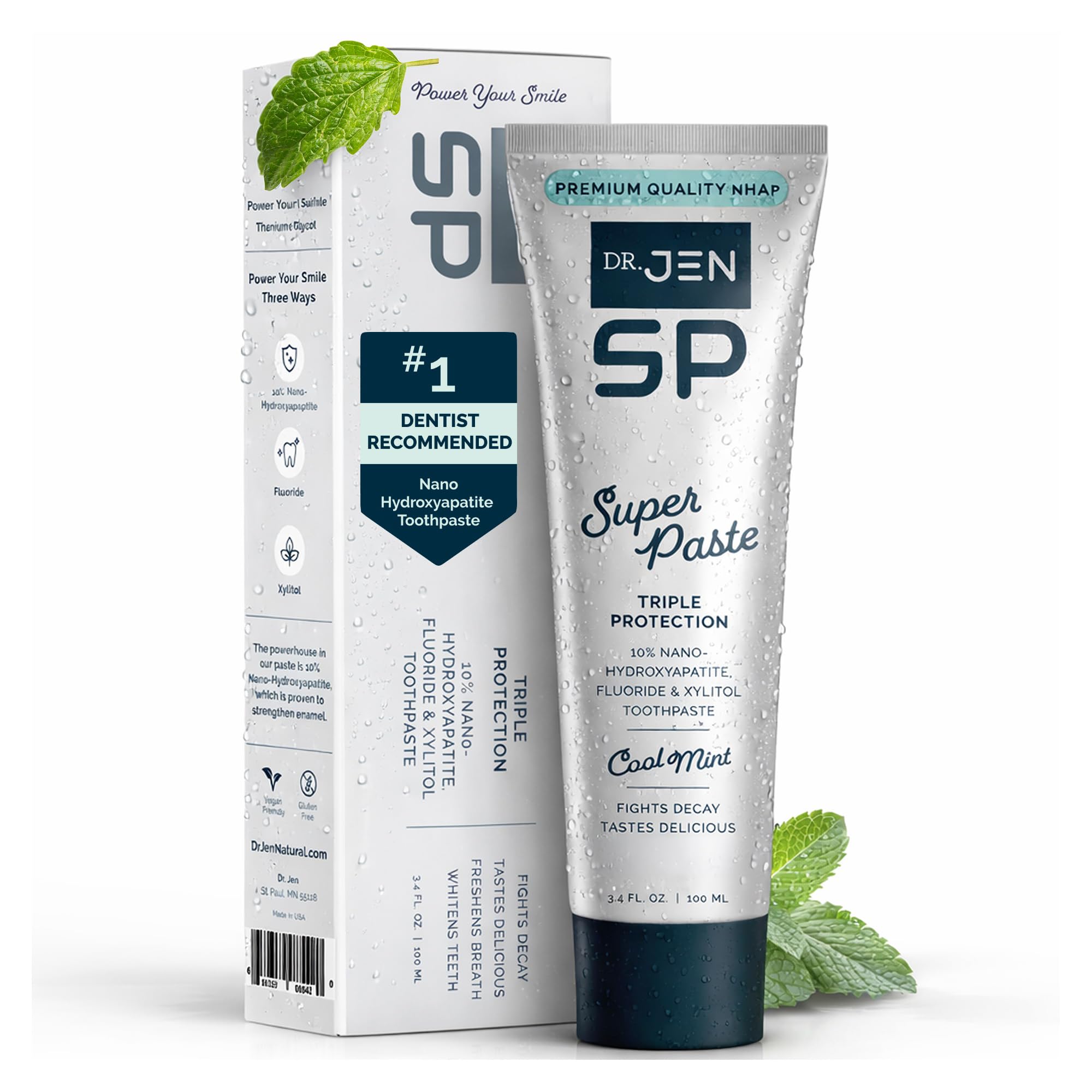 Amazon.com : Dr. Jen Super Paste Toothpaste with 10% Premium Nano